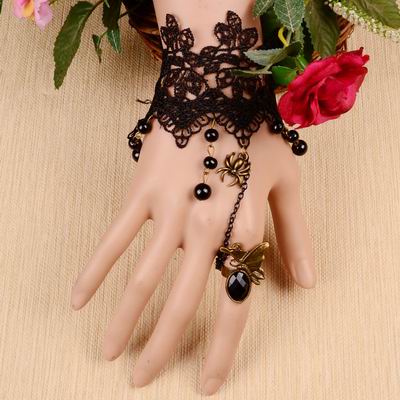 Mlbr 02282 Fashion Vintage Lace Rhinestone Bracelet For Girl Mlbr 02282 Fashion Vintage Lace Rhinestone Bracelet For Girl Guangzhou Jewelry Factory Accessories